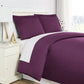 Luxe Microfiber Duvet Set, Purple