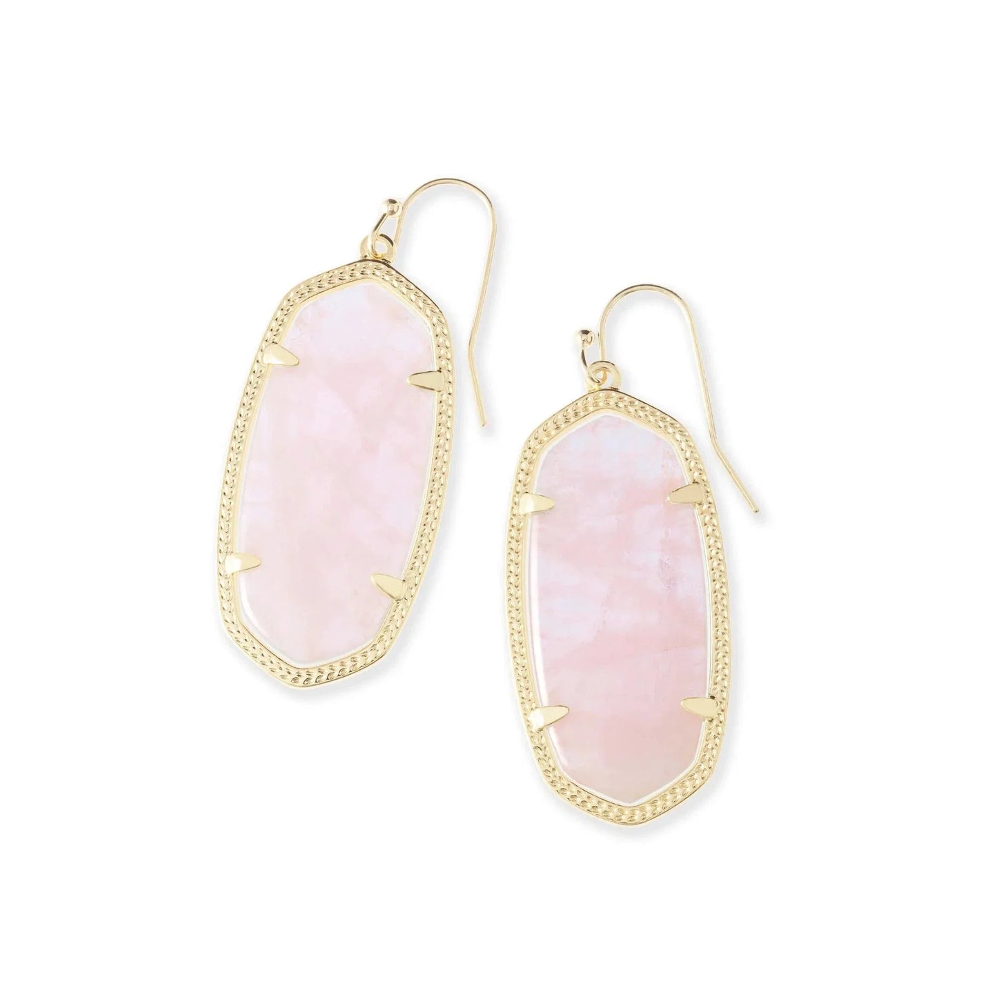 Kendra Scott Elle Earrings, Rose Quartz