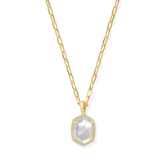 Kendra Scott Daphne Necklace, Iridescent Ivory