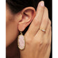 Kendra Scott Elle Earrings, Navy Abalone