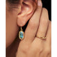 Kendra Scott Lee Drop Gold Earrings, Rose Quartz