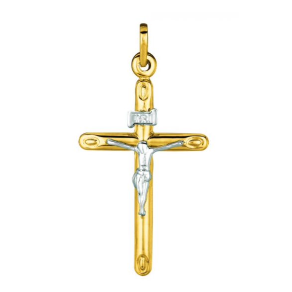 14K Medium Crucifix