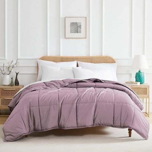 Luxe Down Alternative Comforter, Lavender