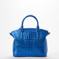 Brahmin Melbourne Collection Duxbury Satchel, Cobalt Potion