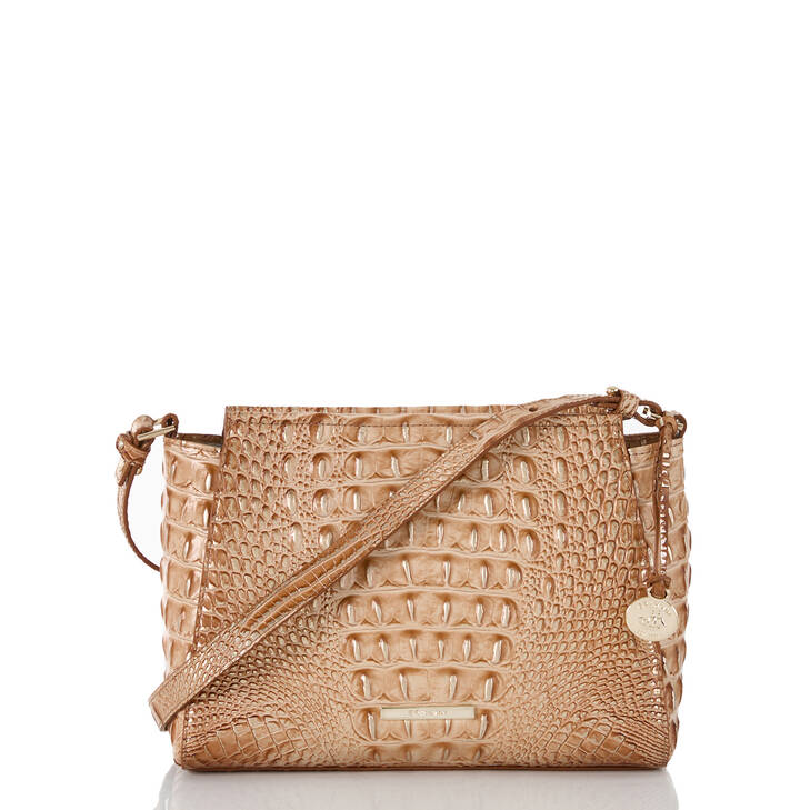 Brahmin Melbourne Collection Hillary Crossbody, Honey Brown