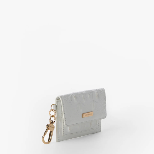 Brahmin Melbourne Collection Ricki Wallet, Sea Salt White