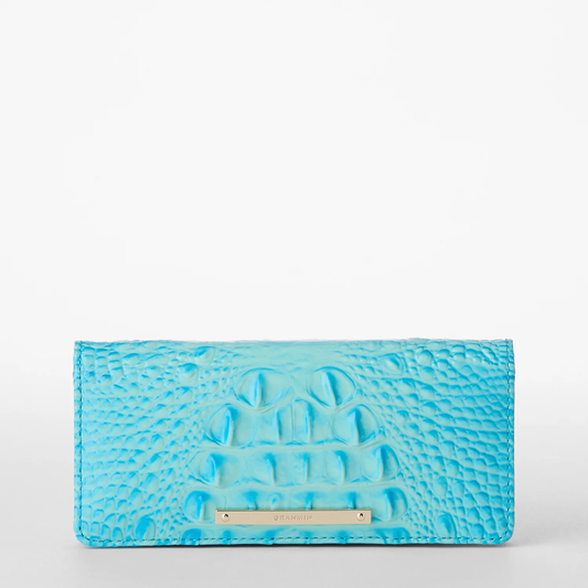 Brahmin Melbourne Collection Ady Wallet, Tropić Blue