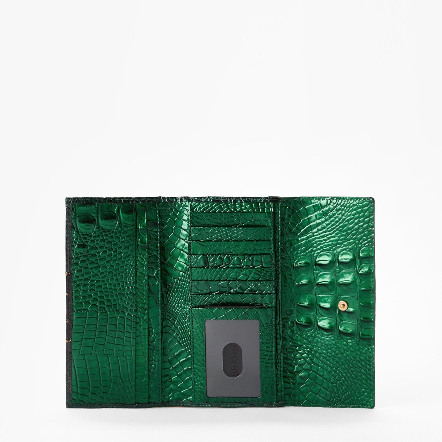 Brahmin Melbourne Collection Cordelia Wallet, Evergreen Ombre