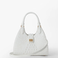 Brahmin Melbourne Collection Adrian Shoulder Bag, Sea Salt White