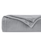 Simply Essential Microfleece Oversized Blanket, Grey